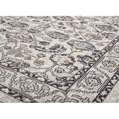 Canora Grey Celestia Vintage Ashley grey Area Rug Wayfair